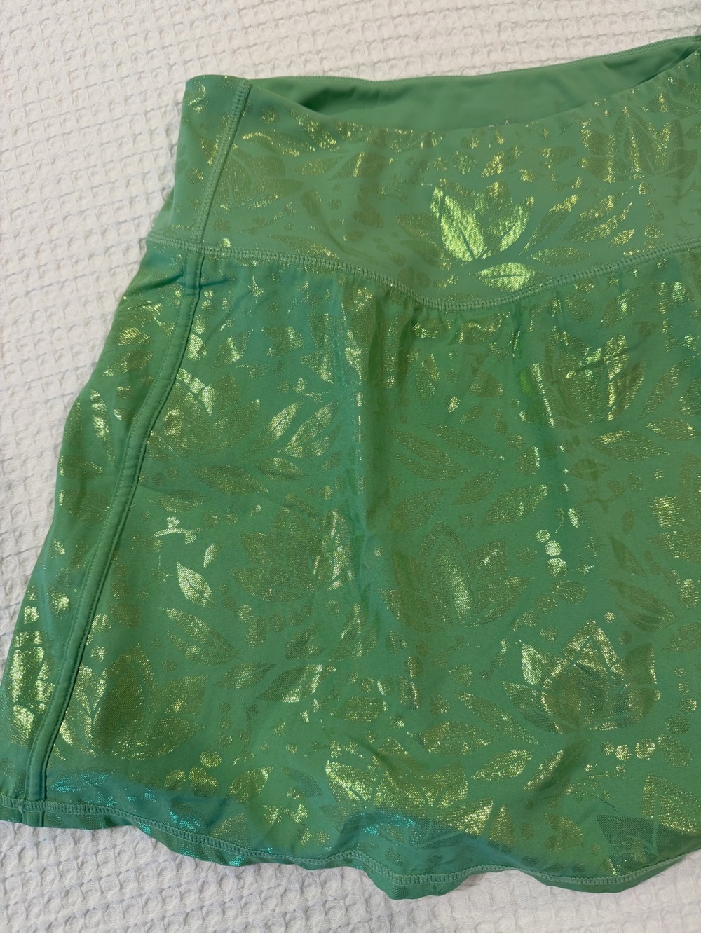 Crowned Athletics Green Skort - Picture 2 of 4